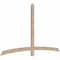 Ekena Millwork Bellingham Smooth Timber Gable Bracket, Douglas Fir, 84"W x 49"H x 1 1/2"D x 3 1/2"F, 14/12 Pitch GBW084X49X0204BEL00SDF - alternate 2